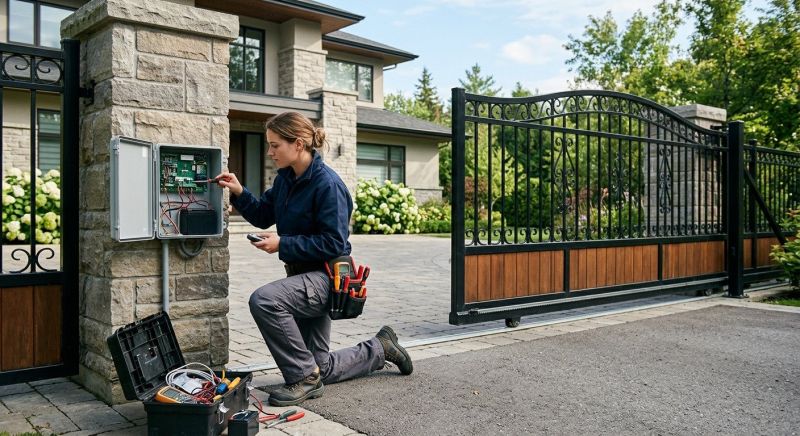 Electric Gate Installation in Toms River, NJ