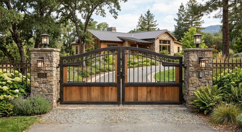 Entrance Gate Installation in Roswell, GA