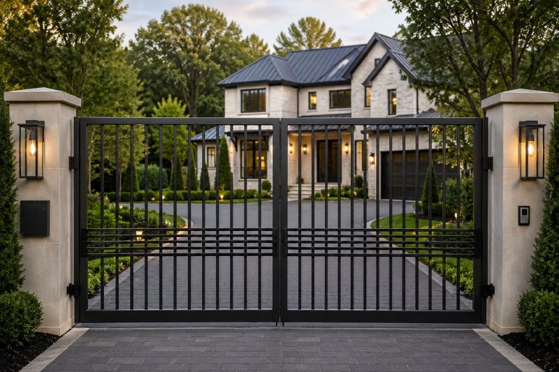 Main Gate Installation in Naperville, IL