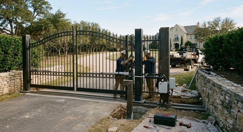 Main Gate Installation in Mcdonough, GA